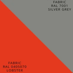 Viadurini Radiators Heizkörper Elektrisch-Elektrische Strahlungsplatte in Aluminium und farbigem Stoffdesign 150 W - Sam