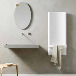 Viadurini Radiators Heizkörper Elektrisch-Elektrische Strahlungsplatte Moderner Wandheizkörper bis 1000 W - gebogen