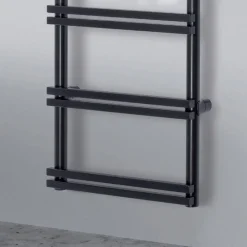 Viadurini Radiators Handtuchheizkörper Elektrisch-Elektrischer Handtuchwärmer mit vertikalen Kollektoren, hergestellt in Italien – Ginger