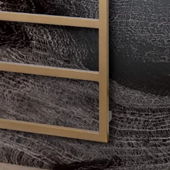 Viadurini Radiators Handtuchheizkörper Elektrisch-Elektrischer Handtuchwärmer mit einfachen Linien aus Stahl, hergestellt in Italien – Pistazie