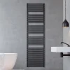 Viadurini Radiators Handtuchheizkörper Elektrisch-Elektrischer Handtuchwärmer aus Stahl mit tiefschwarzer Oberfläche, hergestellt in Italien – Brownies