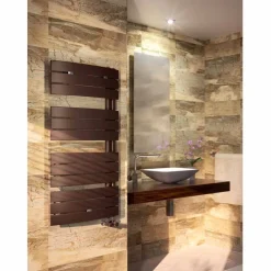 Scirocco H Handtuchheizkörper Elektrisch-Elektrischer Handtuchwärmer farbig in modernem Design Sail