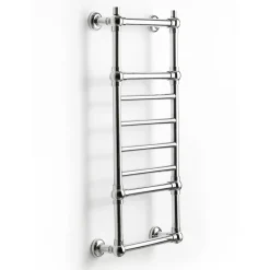 Scirocco H Handtuchheizkörper Elektrisch-Elektrischer Handtuchwärmer für Badezimmer aus Messing Made in Italy - Amira