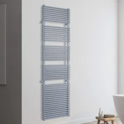 Viadurini Radiators Handtuchheizkörper Elektrisch-Elektrischer Handtuchwärmer in Stahl-Aluminium-Ausführung, hergestellt in Italien – Brioches