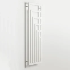 Scirocco H Handtuchheizkörper Elektrisch-Elektrischer Handtuchwärmer aus Stahl mit modernem Design Made in Italy - Potentia