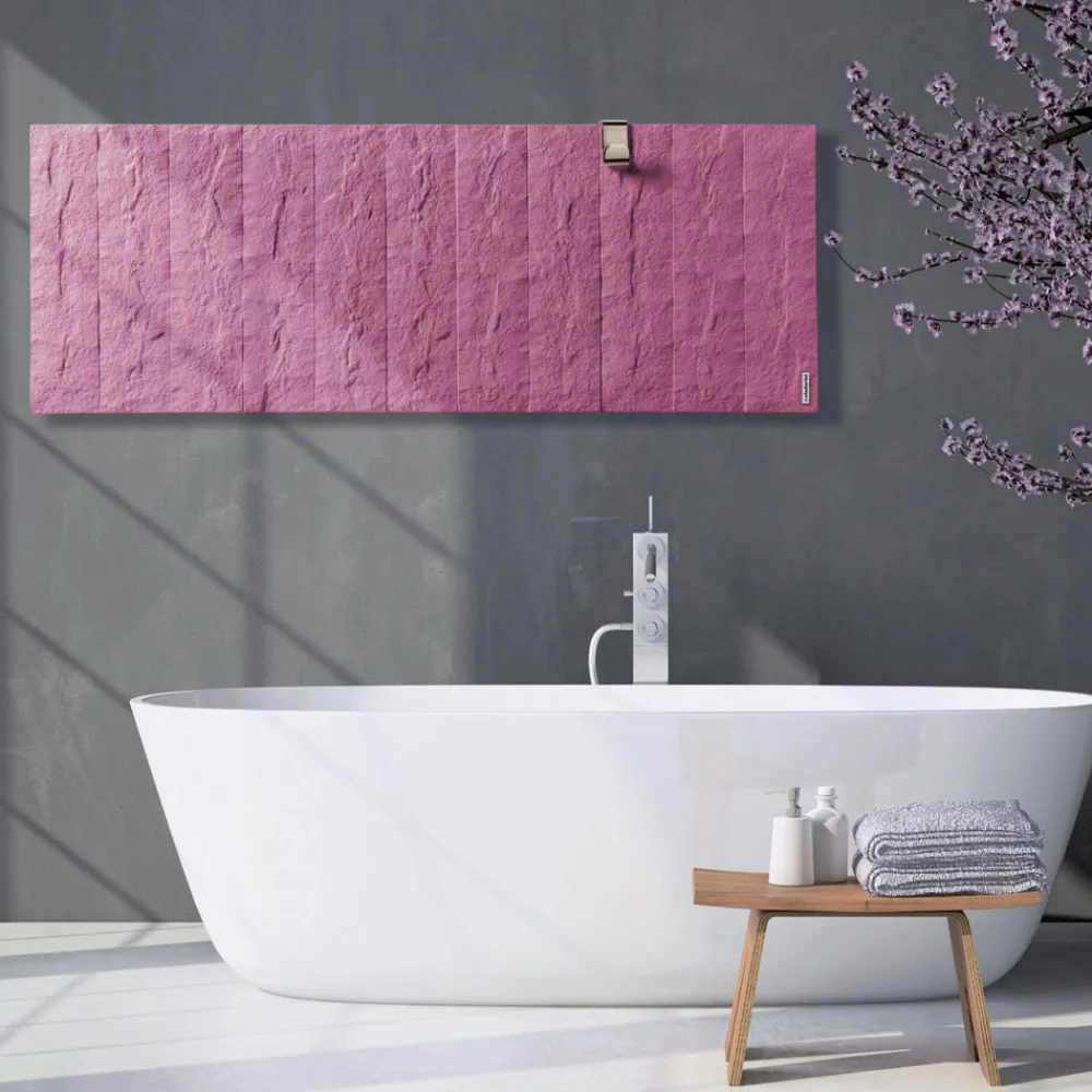 Viadurini Radiators Heizkörper Elektrisch-Elektrischer Heizkörper aus italienischem Marmorpulver bis zu 1400 Watt - Terraa