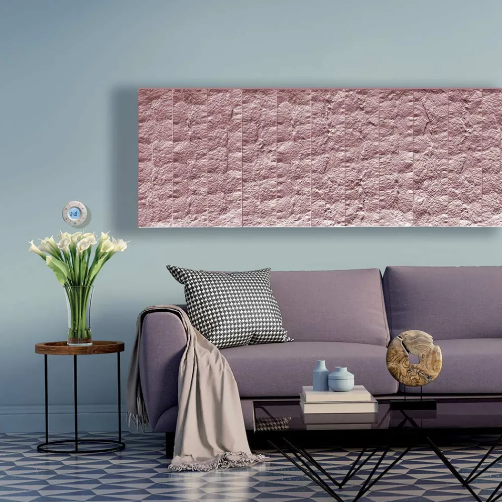 Viadurini Radiators Heizkörper Elektrisch-Elektrischer Heizkörper aus italienischem Marmorpulver bis zu 1400 Watt - Terraa