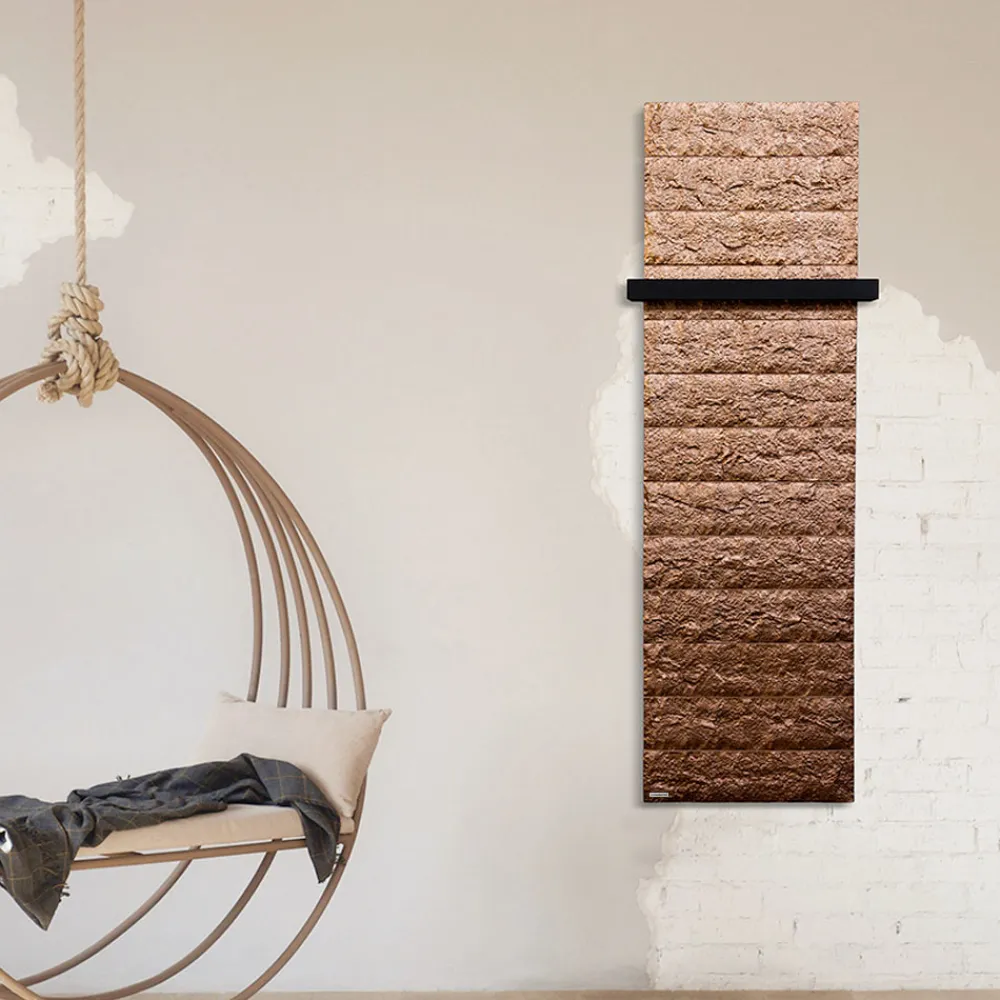 Viadurini Radiators Heizkörper Elektrisch-Elektrischer Heizkörper aus italienischem Marmorpulver bis zu 1400 Watt - Terraa