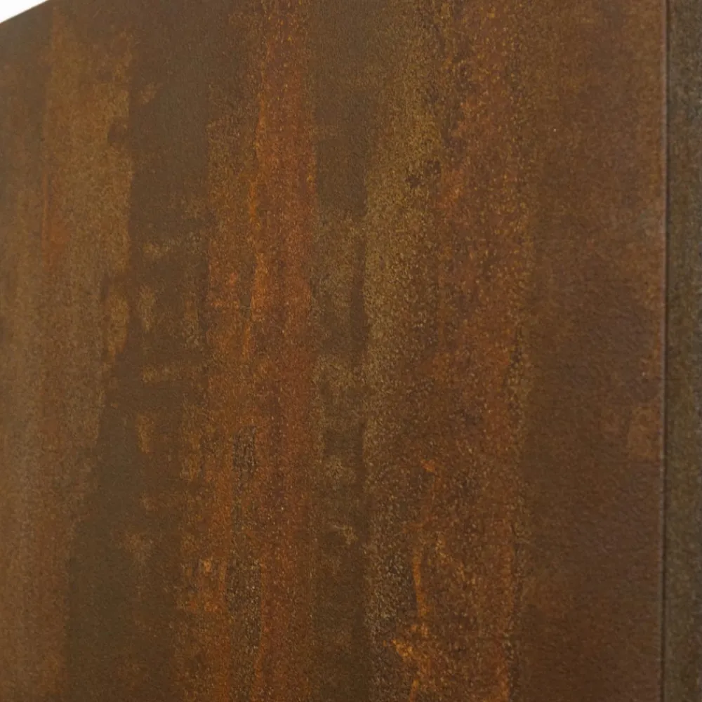 Viadurini Radiators Heizkörper Elektrisch-Elektrischer Heizkörper aus italienischem Marmorpulver Corten-Effekt - Linien