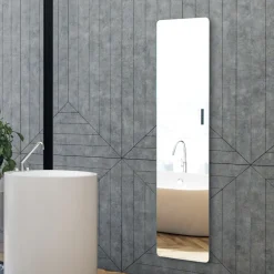 Viadurini Radiators Heizkörper Elektrisch-Elektrischer Heizkörper aus Glas und Aluminium, hergestellt in Italien – Glasur