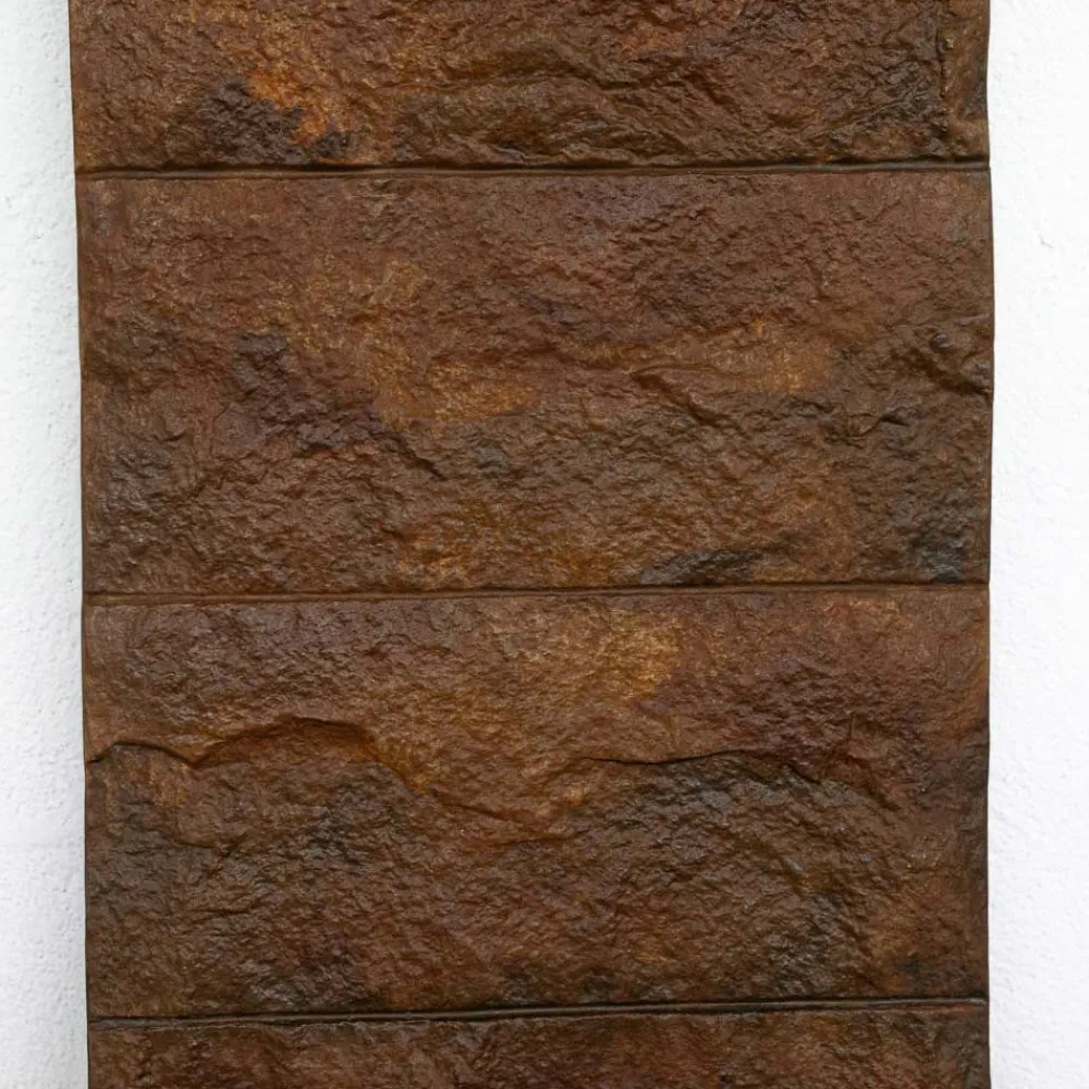 Viadurini Radiators Heizkörper Elektrisch-Elektrischer Heizkörper Corten-Finish in italienischem Marmorpulver - Terraa