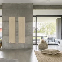 Viadurini Radiators Heizkörper Elektrisch-Elektrischer Heizkörper in italienischem Marmorpulver-Holzeffekt - Wood50