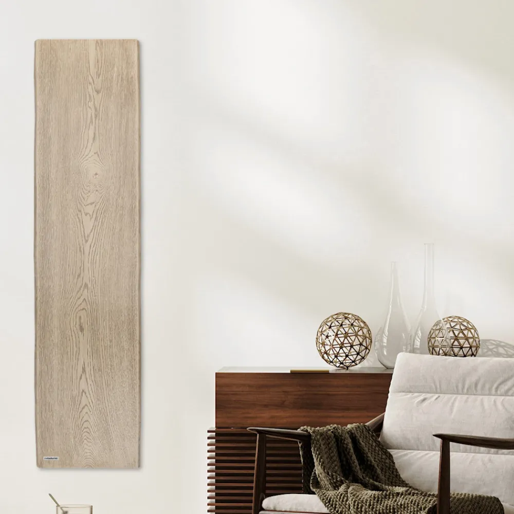 Viadurini Radiators Heizkörper Elektrisch-Elektrischer Heizkörper in italienischem Marmorpulver-Holzeffekt - Wood50