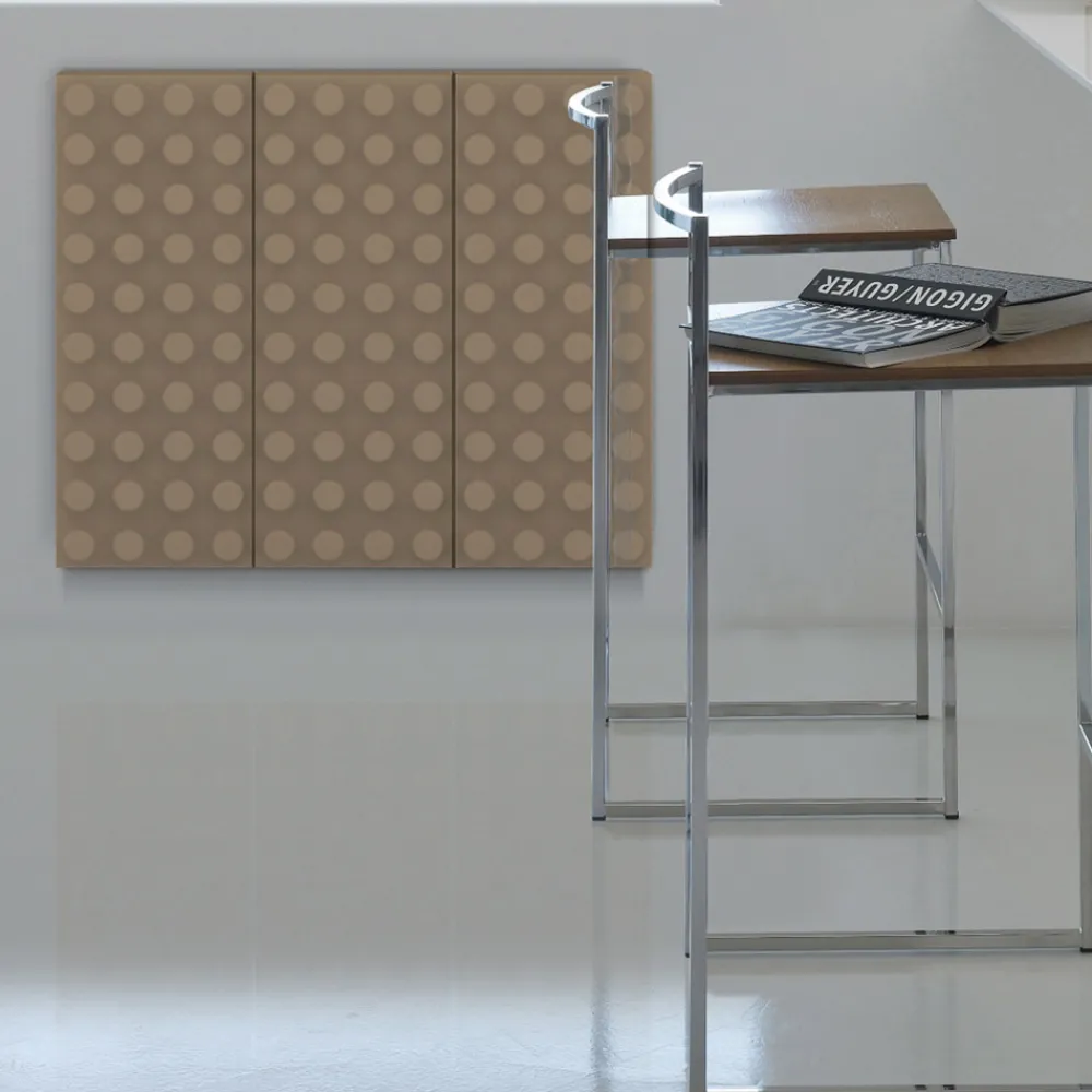 Scirocco H Heizkörper Elektrisch-Elektrischer Lego-Heizkörper im modernen Backstein-Design aus Aluminium und Kupfer von