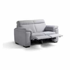 Stile Relax Sofa Relaxfunktion Elektrisch-Elektrisches Relaxsofa 2 Sitzplätze, 2 elektrische Sitze Lilia