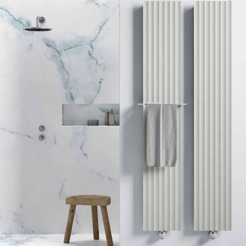Viadurini Radiators Heizkörper Elektrisch-Elektrisches Wandheizkörperdesign in modernem Aluminium 1000 W - 100 Leitungen