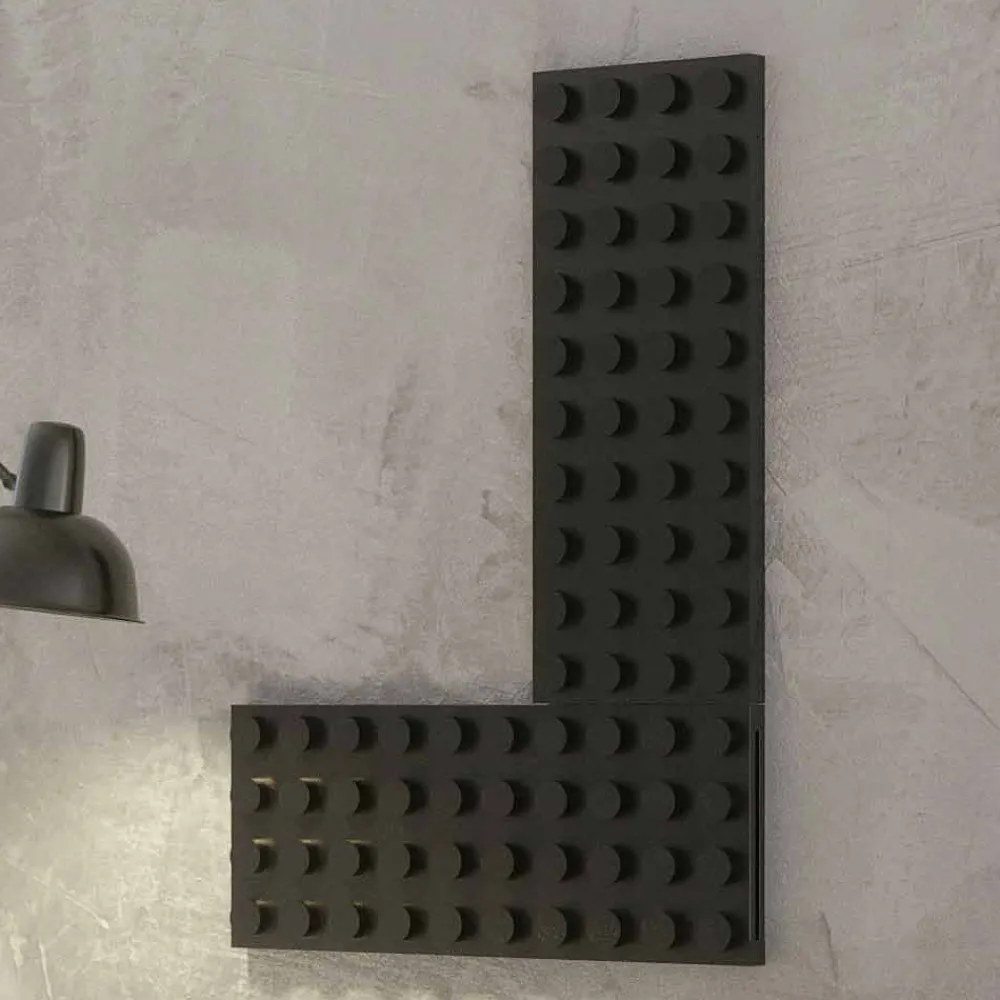 Scirocco H Heizkörper Elektrisch-Elektroheizkörper Lego farbig in modernem Design Brick von