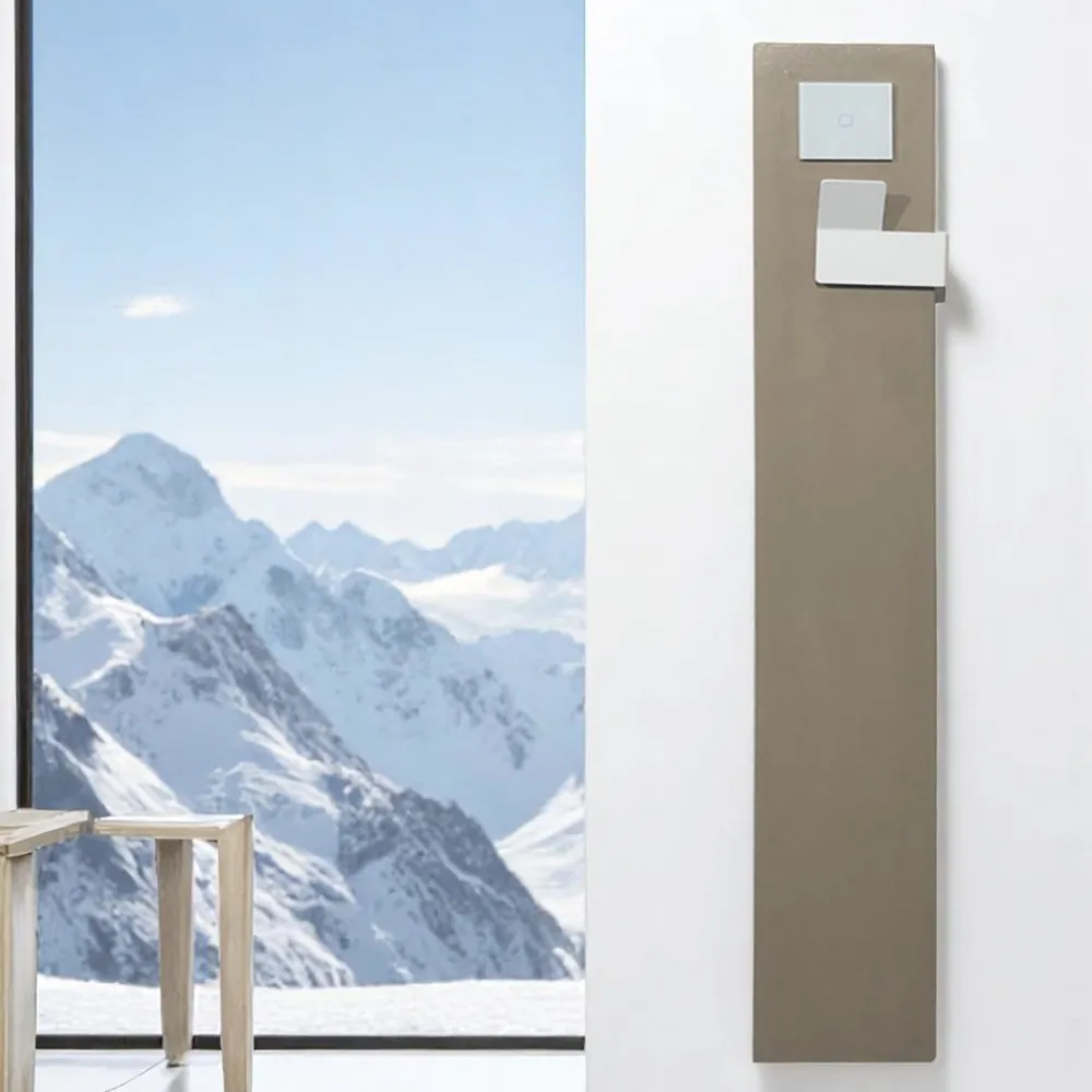 Viadurini Radiators Heizkörper Elektrisch-Elektroheizkörper Mit Touchpanel Timer Smart WiFi mit Alexa Standard - Cool