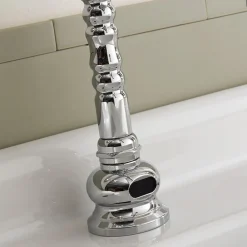 Viadurini Taps Waschbeckenarmaturen-Elektronische Einlochbatterie für Waschbecken im klassischen Stil aus Messing - Noriana