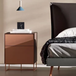 Viadurini Night Design Schlafzimmer Komplett-5-Elemente Schlafzimmer Made in Italy Luxusmöbel - Zakynthos