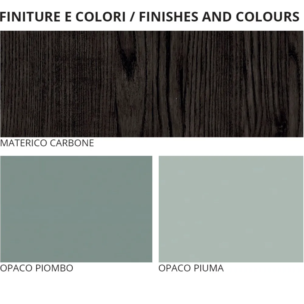 Viadurini Night Design Schlafzimmer Komplett-7-Elemente Schlafzimmermöbel Made in Italy - Ruby