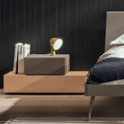 Viadurini Night Design Schlafzimmer Komplett-5-Elemente Schlafzimmermöbel im modernen Stil Made in Italy - Diamond