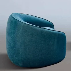 Viadurini Living Moderne Sessel-Entspannender Sessel, modernes Design, hergestellt in Italien, aus farbigem Stoff – Baloo