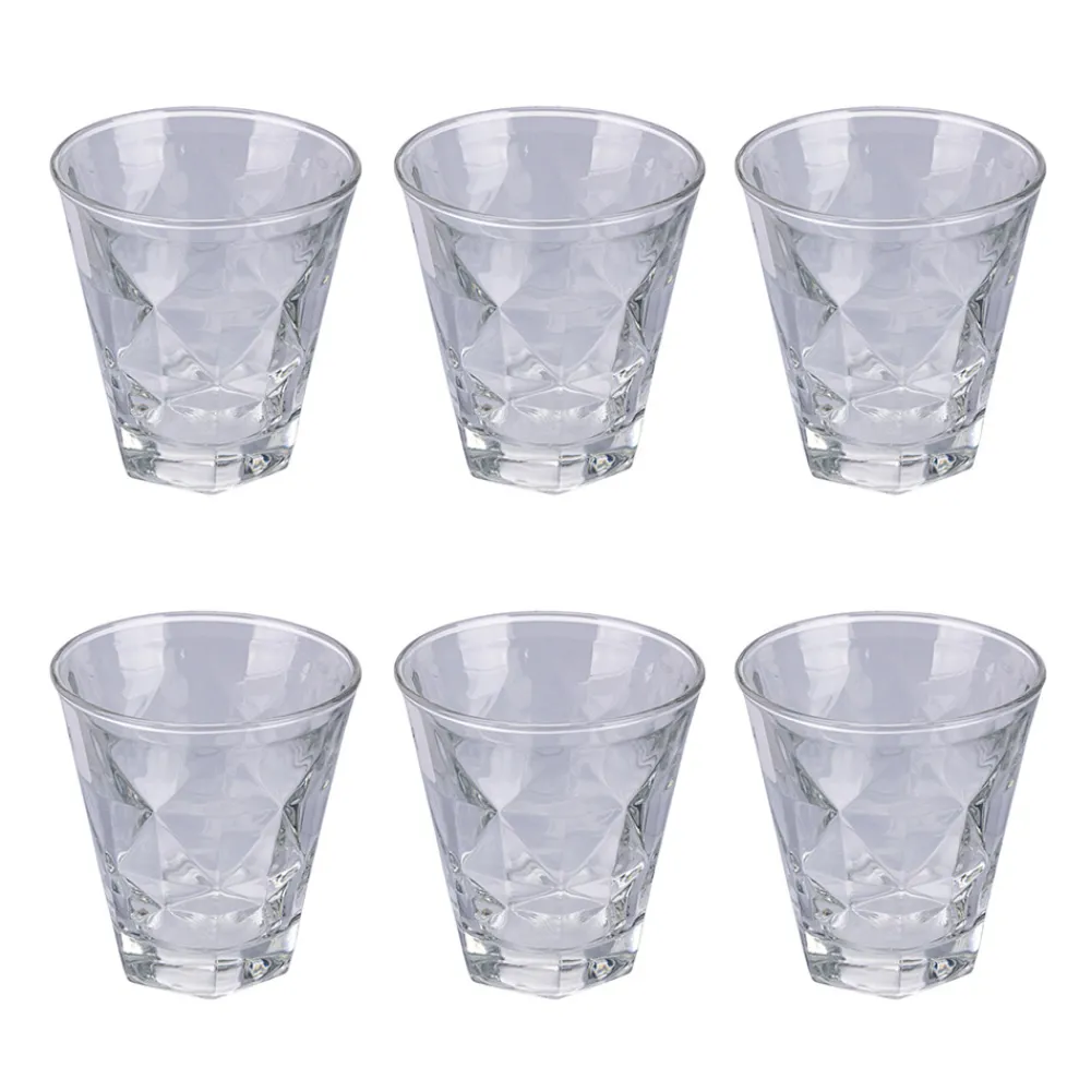 Viadurini Kitchen Gläser Set-12er Set Wassergläser 280 ml aus handgefertigtem Glas - Tasse