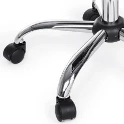 Viadurini Living Bürosessel-Ergonomischer Bürosessel mit Armlehnen aus Stahl und Kunstleder - Mantica