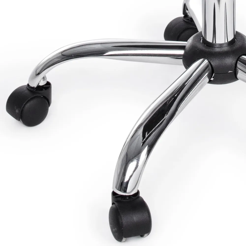 Viadurini Living Bürosessel-Ergonomischer Bürosessel mit Armlehnen aus Stahl und Kunstleder - Mantica