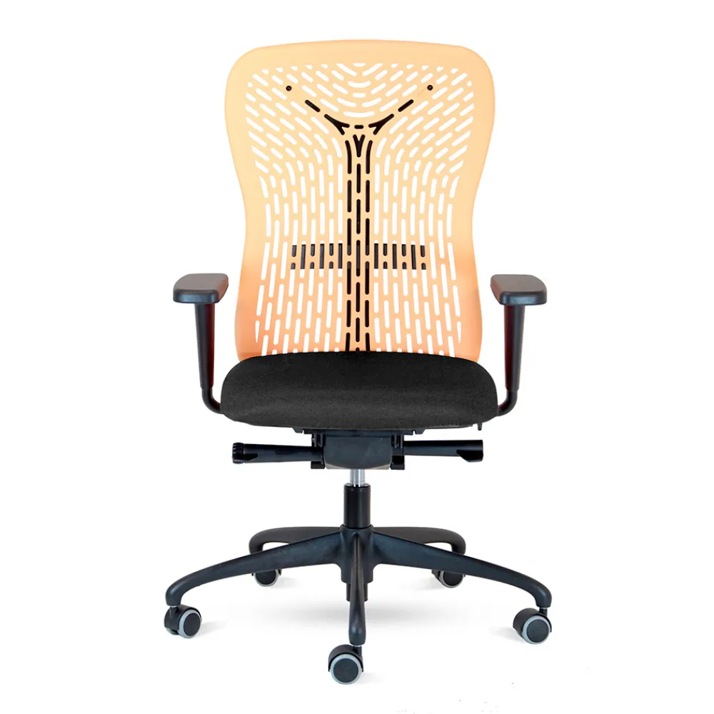 Viadurini Living Bürostühle-Ergonomischer und drehbarer Bürostuhl mit Armlehnen Made in Italy - Fulvio