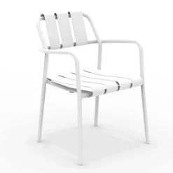 Viadurini in the Garden Metallsessel-2er-Set Gartensessel komplett aus Aluminium - Resplendent