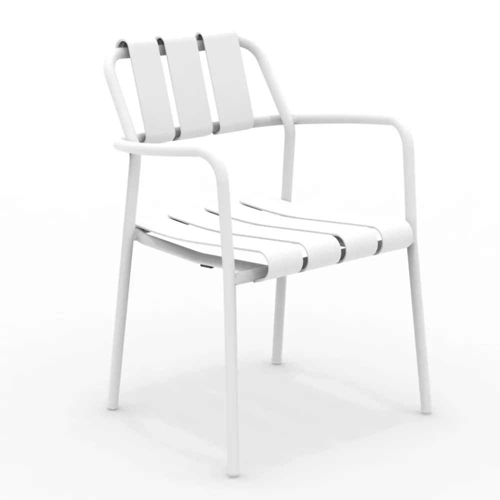 Viadurini in the Garden Metallsessel-2er-Set Gartensessel komplett aus Aluminium - Resplendent