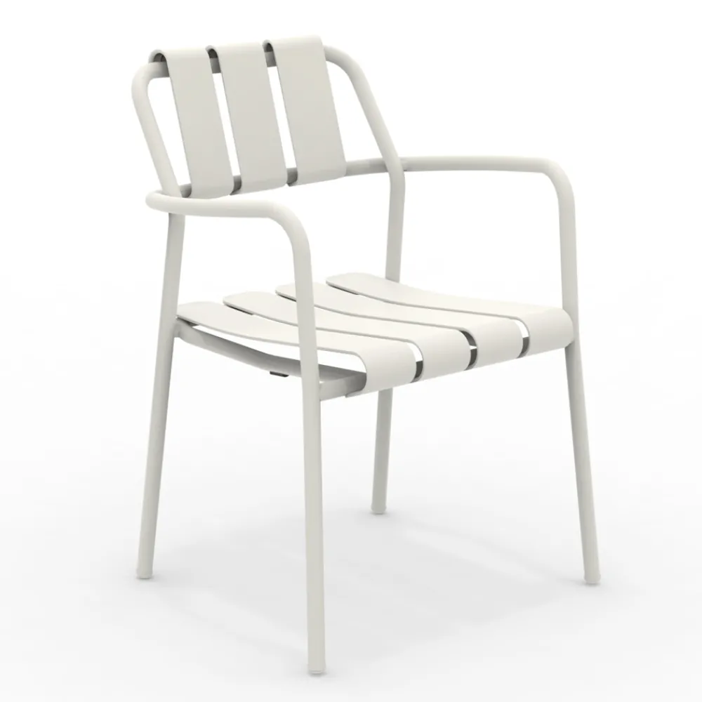 Viadurini in the Garden Metallsessel-2er-Set Gartensessel komplett aus Aluminium - Resplendent