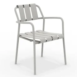 Viadurini in the Garden Metallsessel-2er-Set Gartensessel komplett aus Aluminium - Resplendent