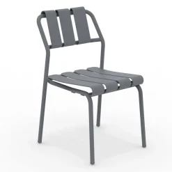 Viadurini in the Garden Gartenstühle Metall-2er-Set Gartenstühle komplett aus Aluminium - Resplendent