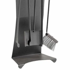 Viadurini Fire Design Kaminbesteck-4er-Set Made in Italy Design Stahlkaminwerkzeuge - Chandler