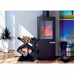 Viadurini Fire Design Kaminbesteck-4er-Set Made in Italy Design Stahlkaminwerkzeuge - Chandler