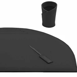 Limac Design Bürozubehör-5er-Set Schreibtischzubehör aus Leder, Made in Italy - Medea