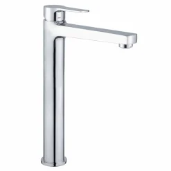 Viadurini Taps Waschbeckenarmaturen-Erweiterter Mischer für modernes Waschbecken aus Messing Made in Italy - Sindra