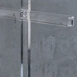 Viadurini Living Garderobenständer-Essential Bodengarderobe aus transparentem Acryl-Kristall - Ginergo