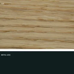 Viadurini Living Esstische-Esstisch aus Furnierholz und Metall made in Italy, Flora