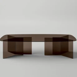 Viadurini Living Esstische Nach Mass|Esstische-Esstisch aus Glas mit rechteckiger Platte Made in Italy - Charles