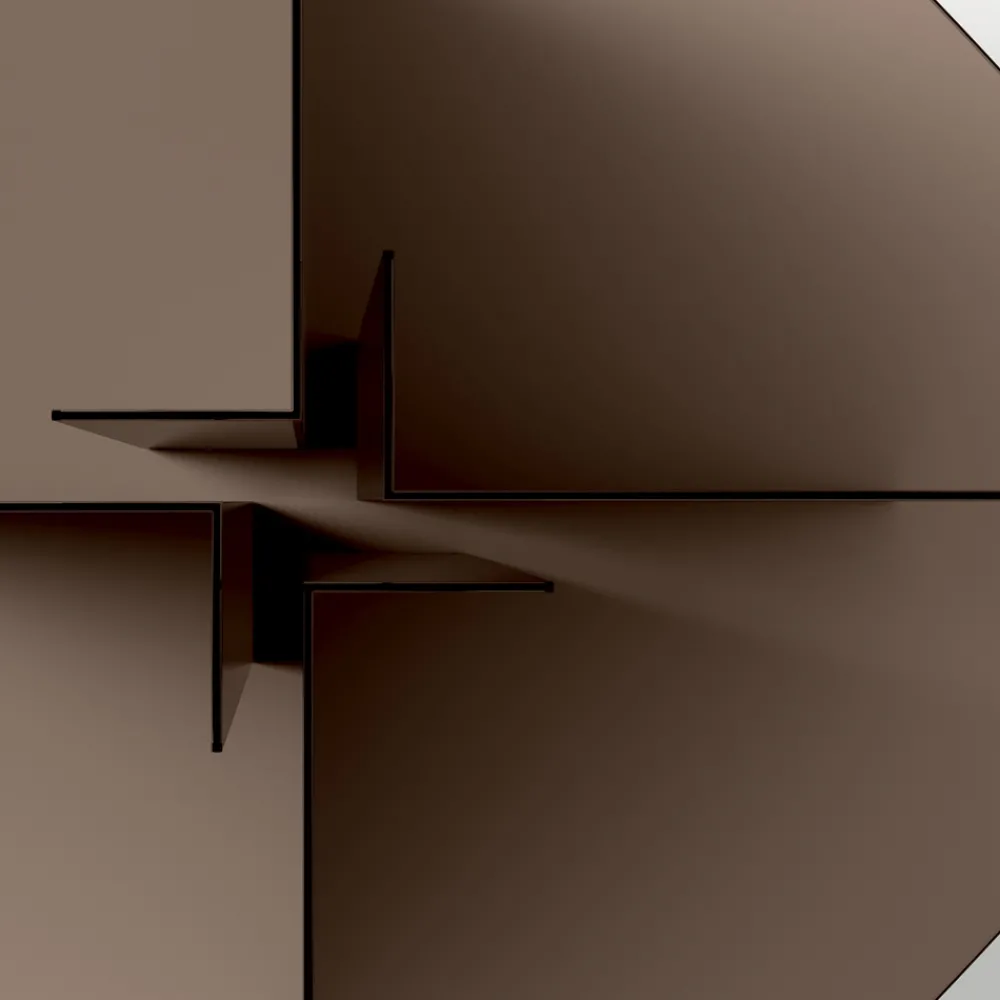 Viadurini Living Esstische Nach Mass|Esstische-Esstisch aus Glas mit rechteckiger Platte Made in Italy - Charles