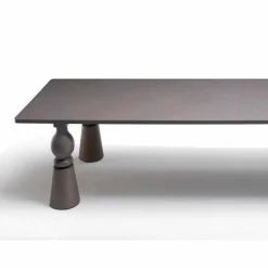 Viadurini Living Esstische-Esstisch aus grauem Eichenholz, made in Italy, Design Teseo