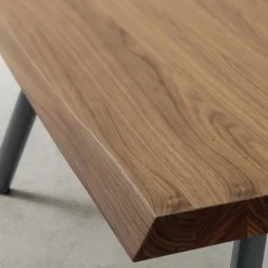 Viadurini Living Esstische-Esstisch aus Holz und Aluminium Made in Italy, Precious - Lingotto