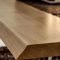 Viadurini Living Esstische-Esstisch aus Holz und Aluminium Made in Italy, Precious - Lingotto