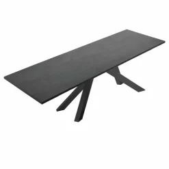 Viadurini Living Esstische-Esstisch aus HPL-Laminat und feinem Made in Italy-Stahl - Settimmio