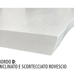 Viadurini Living Esstische Nach Mass|Esstische-Esstisch aus massiver Eiche und Kristallsockel Made in Italy - Iker