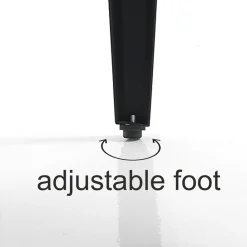 Viadurini Living Esstische-Esstisch aus Mdf Eiche und mattschwarzem Stahl - Gherardo